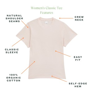 Organic Cotton Classic Tee in Pearl from Subset