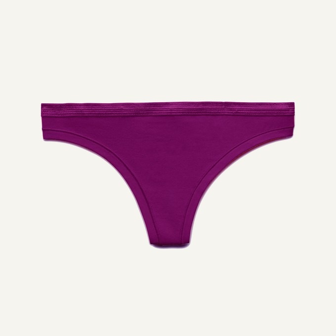 SALE Low-Rise Thong in Sugar Plum from Subset