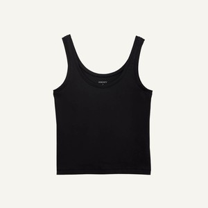 Organic Cotton Easy Tank in Graphite from Subset