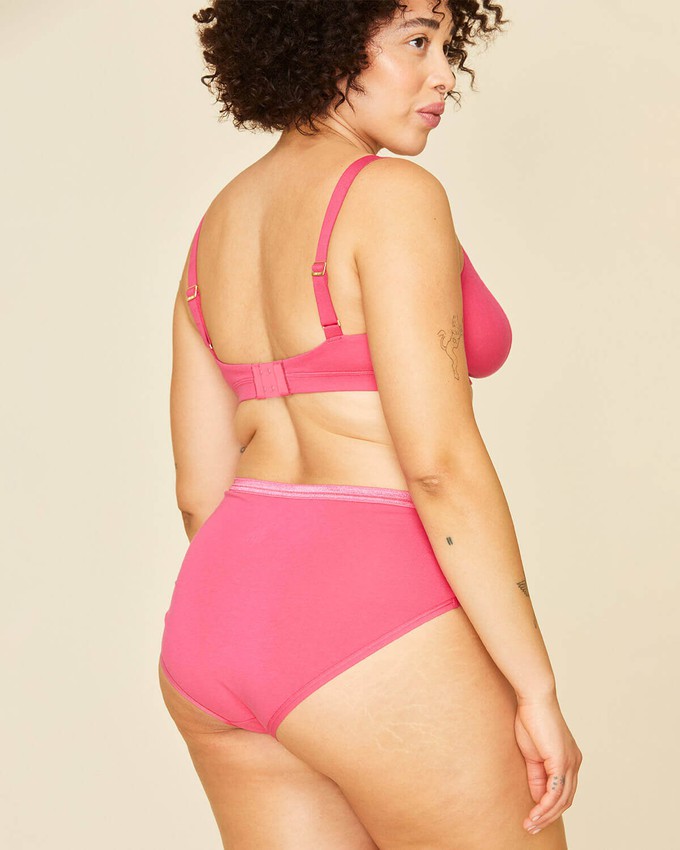 Organic Cotton Triangle Soft Bra in Aurora from Subset