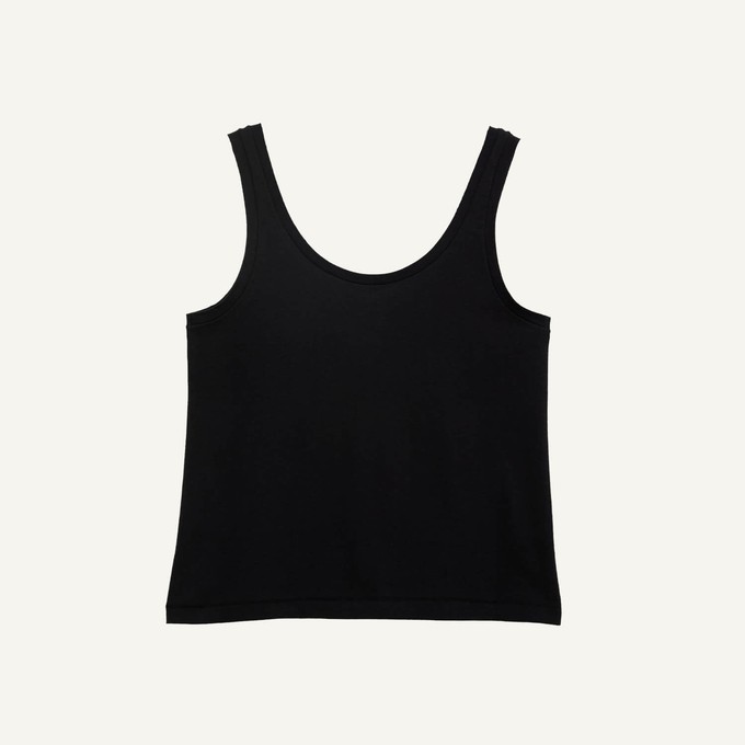 Organic Cotton Easy Tank in Graphite from Subset