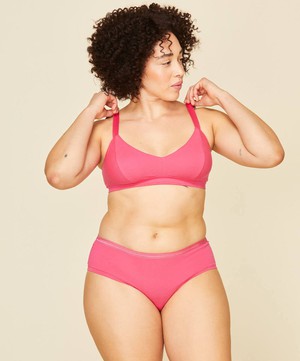 Organic Cotton Triangle Soft Bra in Aurora from Subset