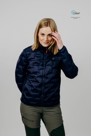 Nors Quilted Jacket 2.0 Navy from Superstainable