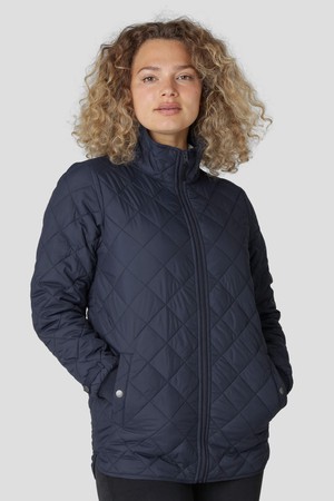 Cowell Quilted Jacket Navy from Superstainable