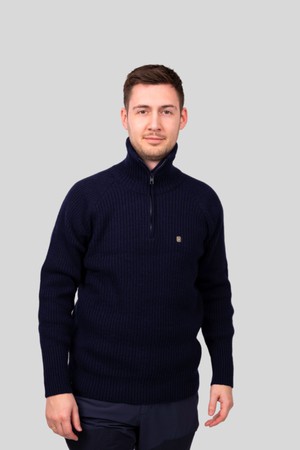 Hven Half Zip Knit from Superstainable