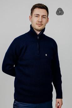 Hven Half Zip Knit via Superstainable