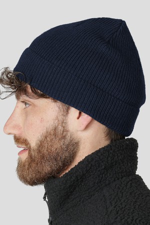 Agger Beanie Navy Eclipse from Superstainable