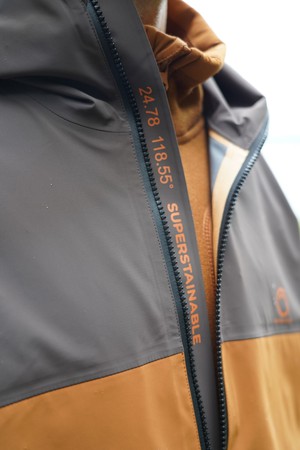 Esrum Shell Jacket Caramel Café from Superstainable