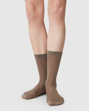 Magda Shimmery Socks from Swedish Stockings