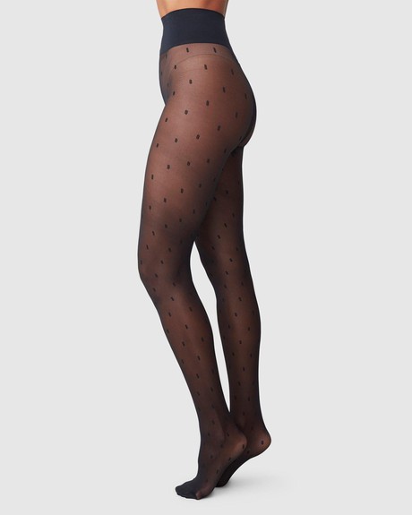 Dianne Rod Tights from Swedish Stockings