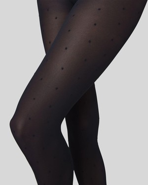 Doris Dots Tights from Swedish Stockings