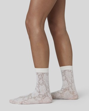 Lily Lace Socks from Swedish Stockings