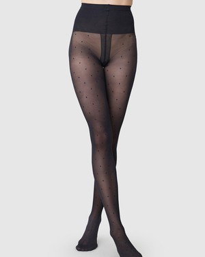 Doris Dots Tights from Swedish Stockings