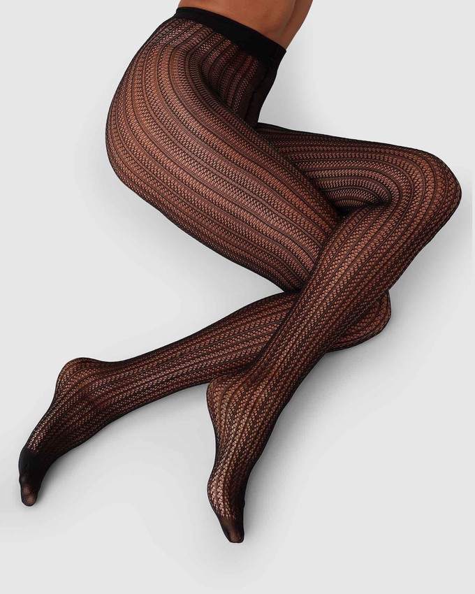 Selma Net Tights from Swedish Stockings