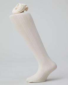Ebba Rib Children Tights via Swedish Stockings