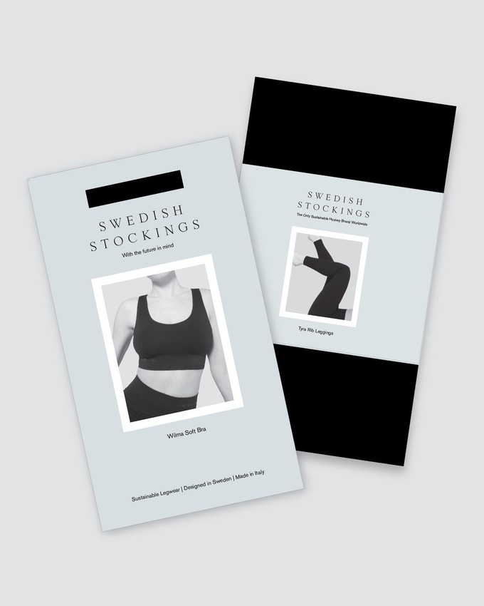 Softwear Set: Tyra Leggings & Wilma Soft Bra from Swedish Stockings