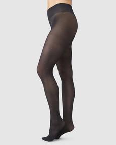Filippa Dots Tights via Swedish Stockings