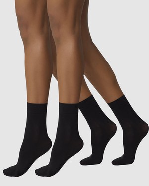 2-pack Thea Cotton Socks from Swedish Stockings