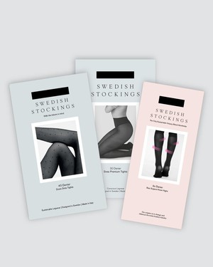 Favorites Bundle: Doris & Svea Tights, Bea Knee-highs from Swedish Stockings
