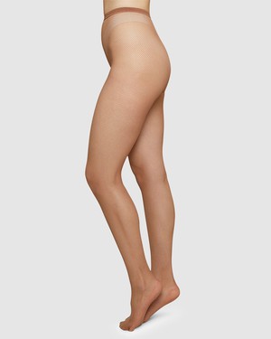 Elvira Net Tights from Swedish Stockings