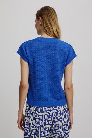 Knitted Shirt Dazzling Blue from The Blind Spot