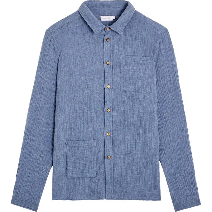Shirt Oihana Blue from The Blind Spot