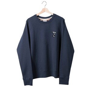 Sweatshirt - biologisch katoen - L'HOMME EST BON - Navy blauw from The Driftwood Tales Sweatshirt - biologisch katoen - L'HOMME EST BON - Navy blauw from The Driftwood Tales