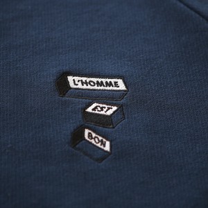Sweatshirt - biologisch katoen - L'HOMME EST BON - Navy blauw from The Driftwood Tales Sweatshirt - biologisch katoen - L'HOMME EST BON - Navy blauw from The Driftwood Tales