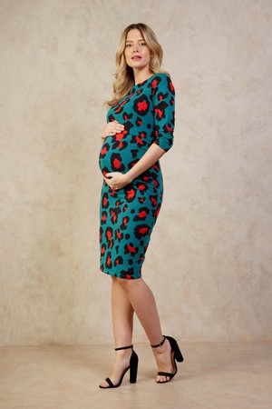 Audrey Maternity Breastfeeding Dress from Tilbea London