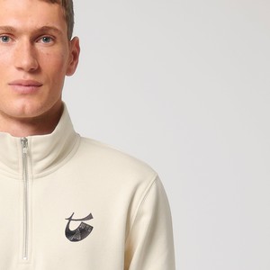 The Quarter Zip Sweatshirt: PURE from Treehopper