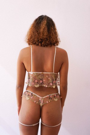 Finley Frill Midline Bralette from Troo