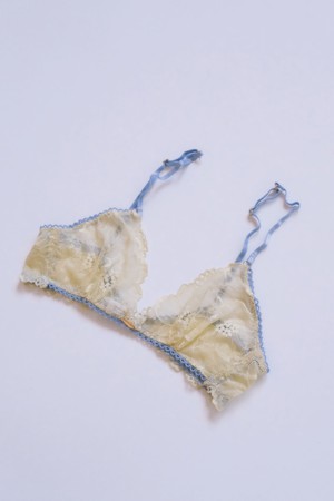 Lemon Triangle Bralette from Troo