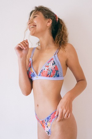 Brandy Soft Triangle Bralette from Troo