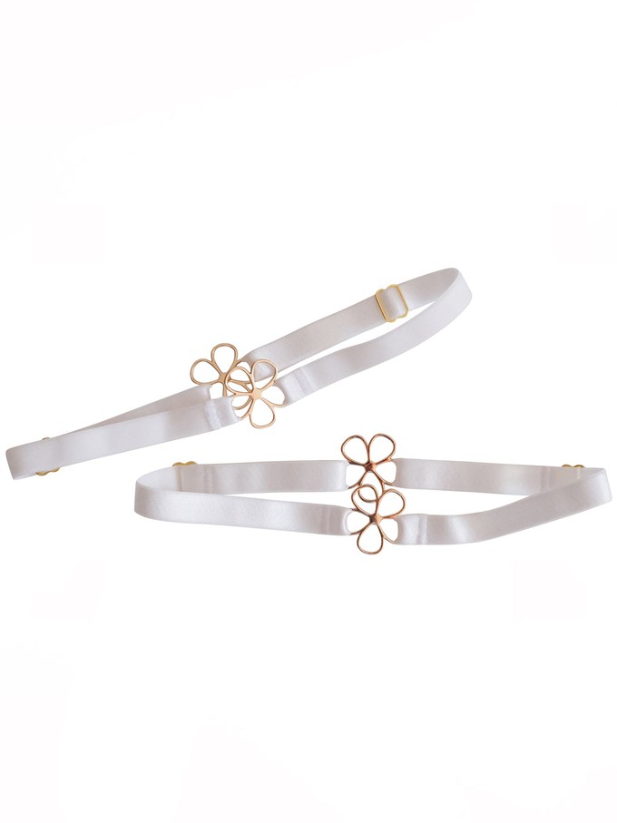 Daisy Dainty Garter White from Troo