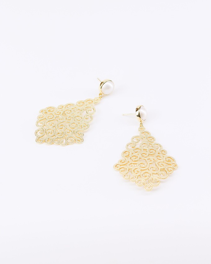 eleanor earrings from TRUVAI jewellery