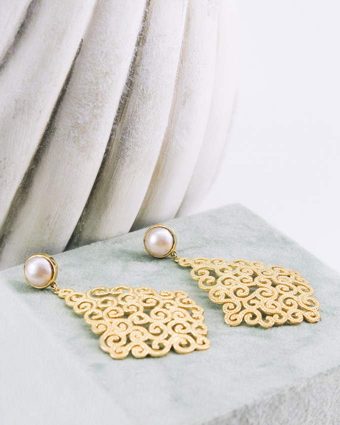 eleanor earrings from TRUVAI jewellery