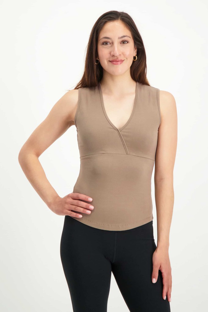 Namaste Yoga Top – Off Black from Urban Goddess