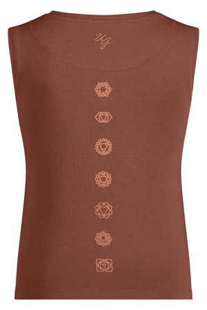 Karuna Balance Dry-fit Yoga Tank – Mocca from Urban Goddess