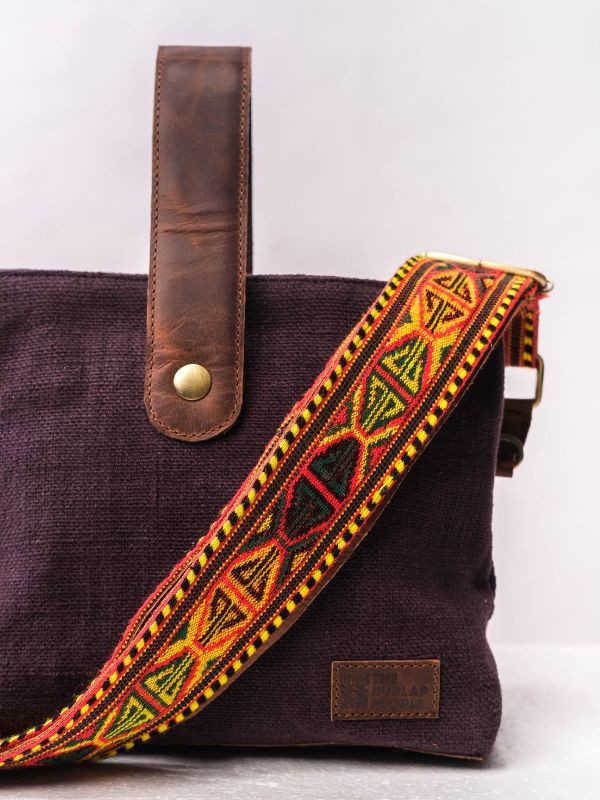 Mia Crossbody Bag Eggplant from Urban Medley