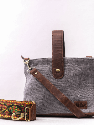 Mia Crossbody Bag Grey from Urban Medley