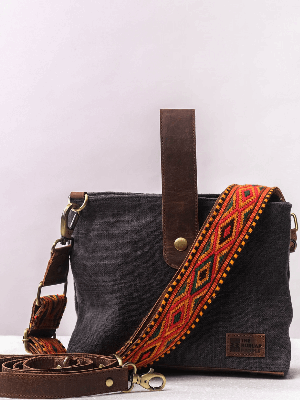 Mia Crossbody Bag Charcoal from Urban Medley