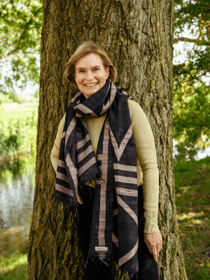 Tussar Silk Scarf Chloe from Urban Medley