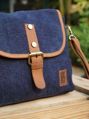 Boo- Navy Crossbody Sling from Urban Medley