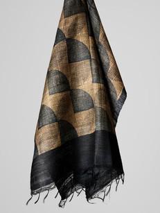 Tussar Silk Scarf Ora via Urban Medley
