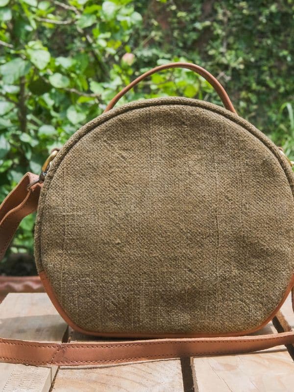 Minx – Brown Round Crossbody from Urban Medley