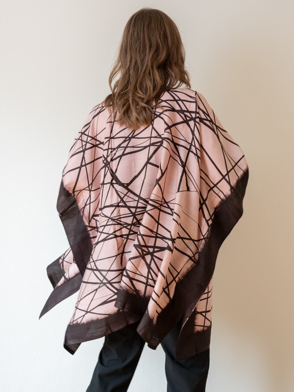 Organic Silk Kimono- Lattice from Urban Medley