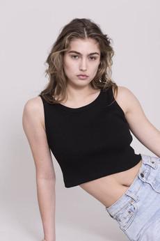 The Joanna | Crop Top - Black from Urbankissed