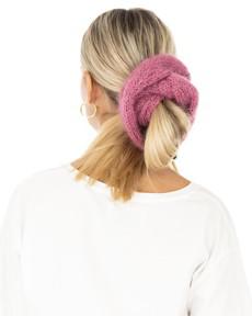 XL Mohair Scrunchie - Rouge via Urbankissed