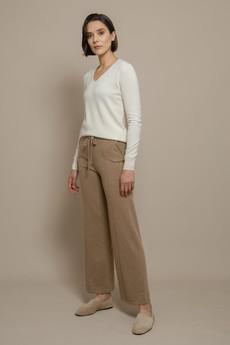 Wide-leg Knit Tousers via Urbankissed