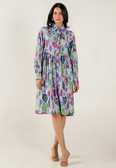 Floral Dress Midi Longsleeve via Urbankissed